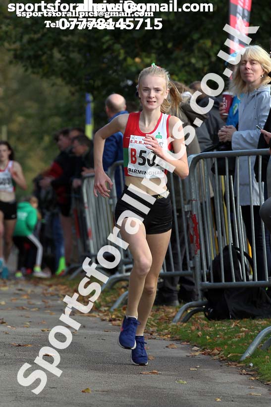 Womens under-17 3 stage road relay, 2019 ERRA 6 and 4 Stage Relay and Young Athletes.  Photo: David T. Hewitson/Sports for All Pics